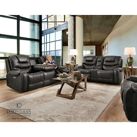 Power Reclining Living Room Group